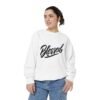 Blessed Script Sweatshirt — Cozy 'Blessed' Crewneck for Faith & Gratitude