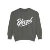 Blessed Script Sweatshirt — Cozy 'Blessed' Crewneck for Faith & Gratitude