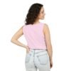 16341637977244701672_2048.jpeg Faith Hope Love Tank Top — Pink Retro Script Inspirational Summer Tee