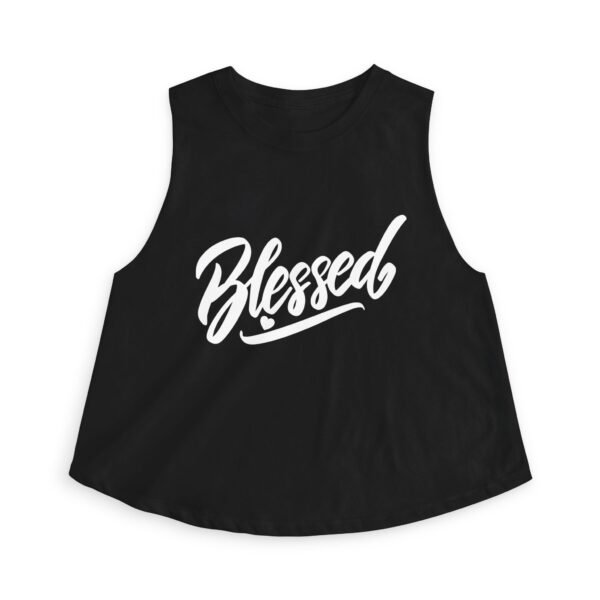 Blessed Crop Top — Women’s Casual Spiritual Tank