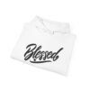 Blessed Script Hoodie — Cozy Faith-Inspired Pullover