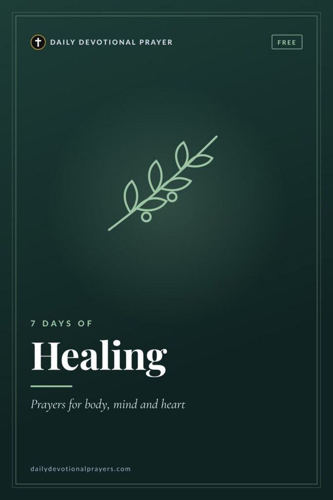 7 Days of Healing Prayers cover