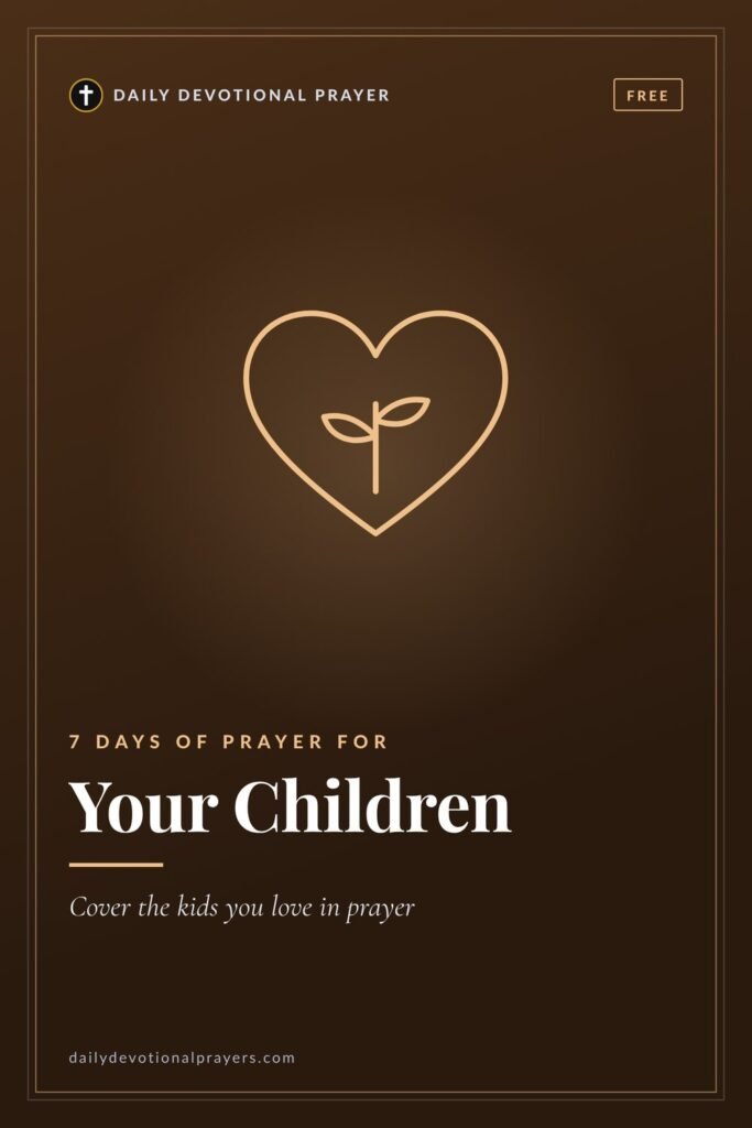 7 Days of Prayer for Your Children cover