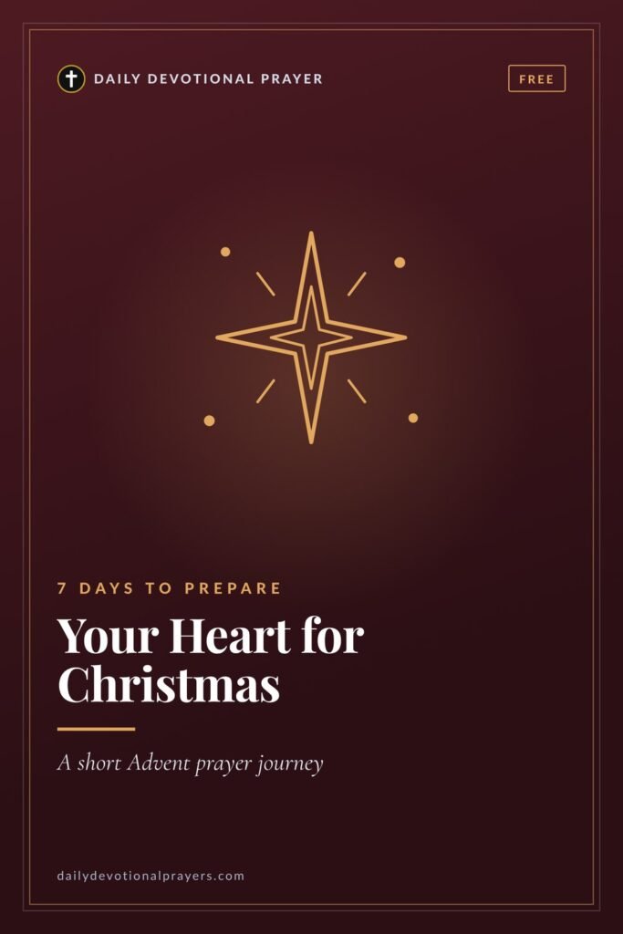 7 Days to Prepare Your Heart for Christmas cover