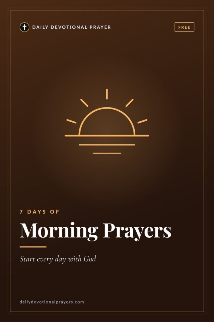 7 Morning Prayers to Start Your Day cover
